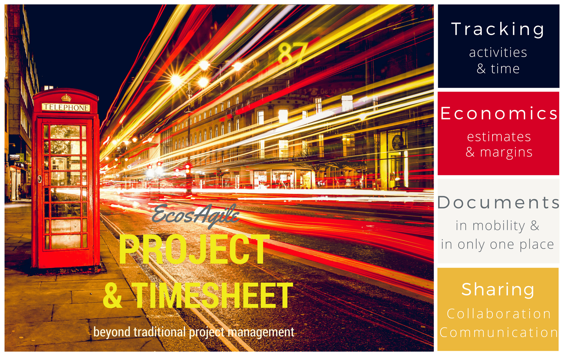 Timesheet e Project Management EcosAgile