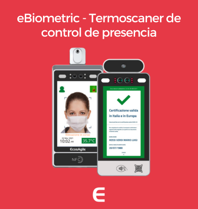 Termoscanner con Terminal de Control de Acceso