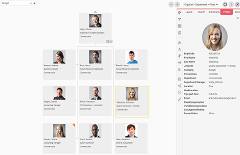 OrgChart Agile organigrama charts Org Chart