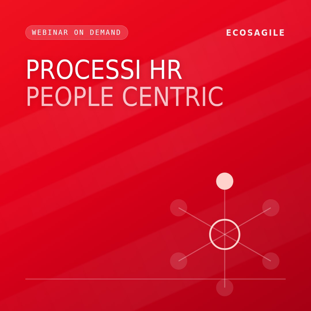 Copertina del webinar: Gestire i processi HR people centric